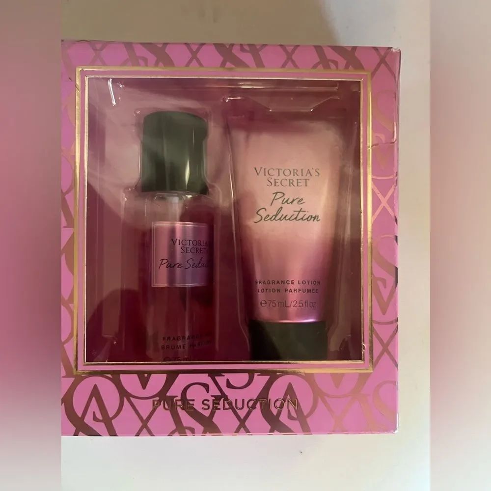Victoria's Secret Pure Seduction Fragrance Mist spray & body Lotion gift set